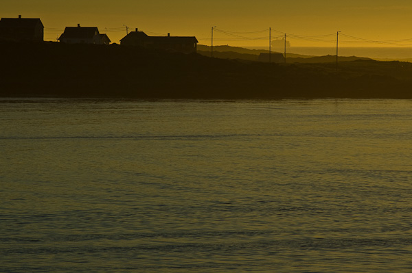 Abendlicht in Mehamn