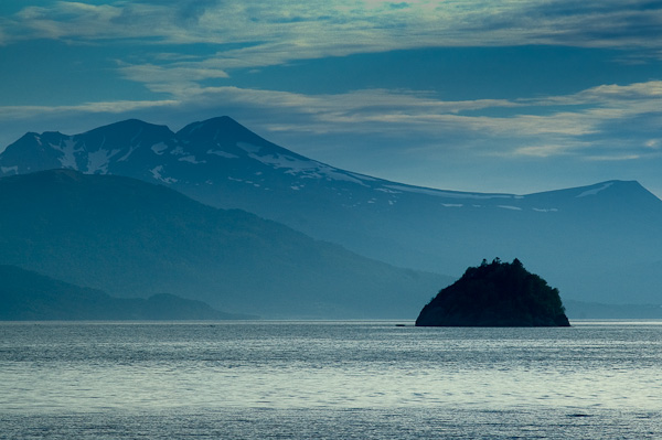 Kleine Insel im Langfjord Kleine Insel im Langfjord