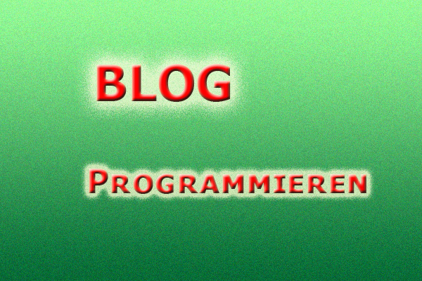 Blog programmieren