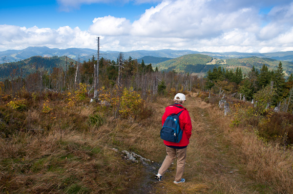 Wanderin am Blößling 1309 m