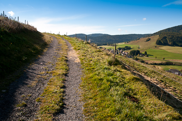 Wanderung auf dem Panoramaweg von Bernau