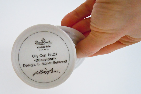 Sammlertasse von Rosenthal