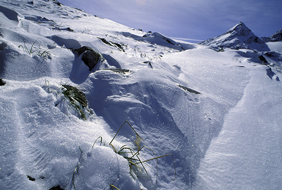 Winter in den Bergen