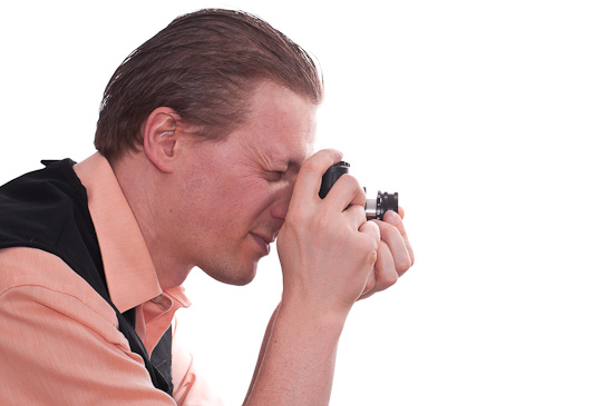 Selbstportrait Fotograf mit Leica M7