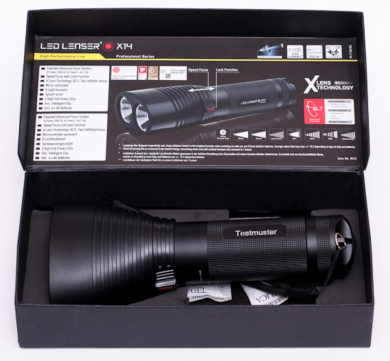 Produktest LED LENSER® X14 in der Fotografie