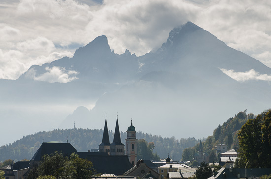 Berchtesgaden mit Watzmann