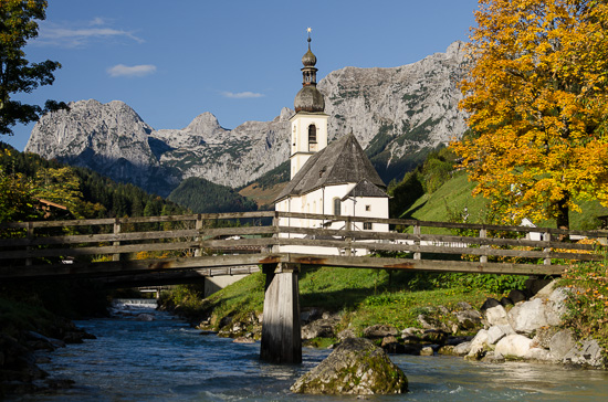 Die Kirche in der Ramsau