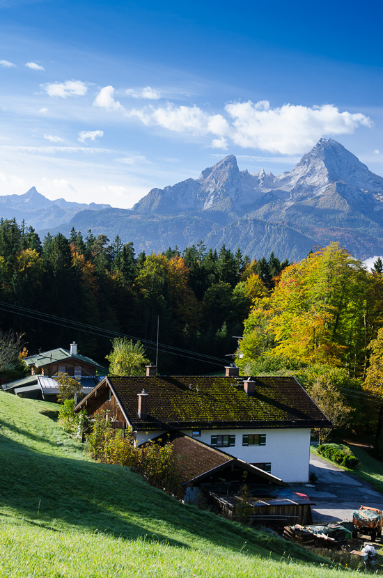 Watzmann von Maria Gern aus gesehen