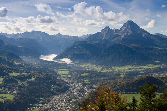 Berchtesgaden und Watzmann