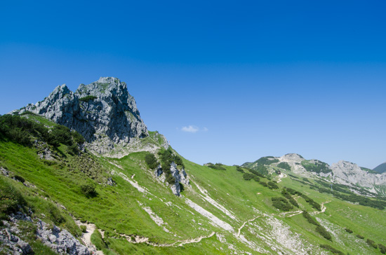 Läuferspitze 1958 m nahe dem Füssener Jöchle