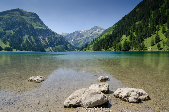 Wanderung von Haldensee zum Vilsalpsee und zurück