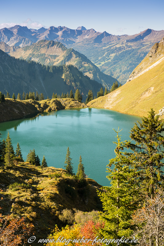 Seealpsee mit Bergpanorama