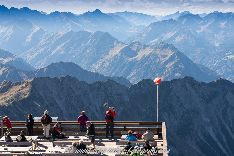 Blick vom Nebelhorn