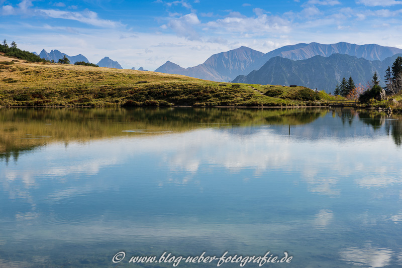 Landschaftsfotografie im Allgäu – Fellhorn und Schlappoldsee