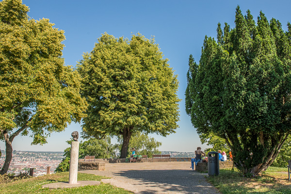 Aussichtspunkt im Weißenburgpark