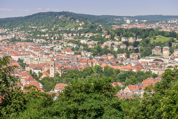 Blick auf Stuttgart