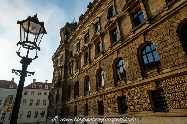 Historisches Wohnhaus in der Rampische Straße in Dresden