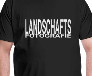 T-Shirt Landschaftsfotografie