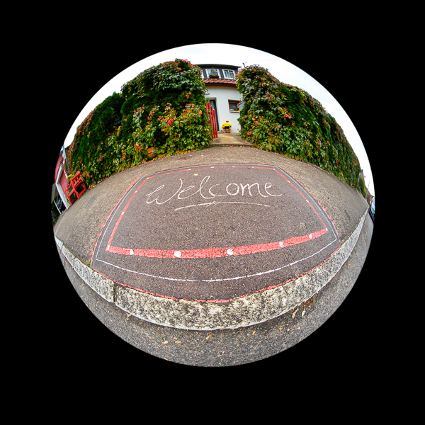 Welcome - mit Laowa 4mm Fisheye