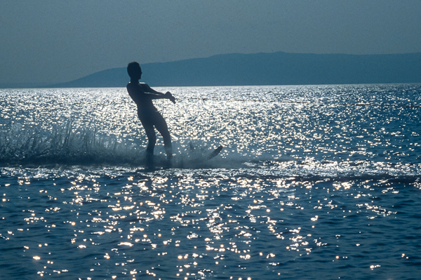 Gegenlicht am Meer