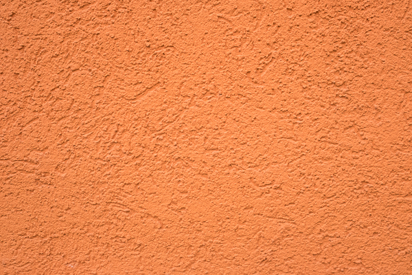 Minimalistische Fotografie - Wand in orange