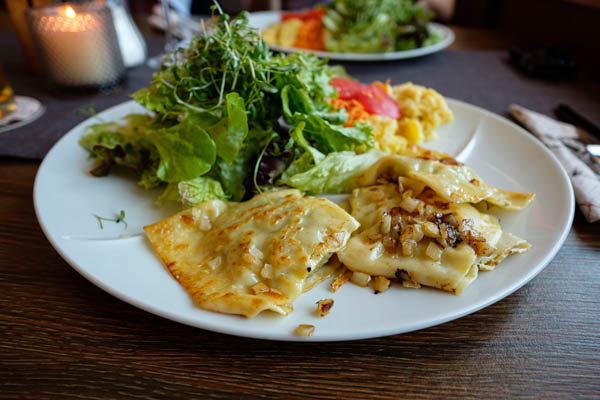 Maultaschen nach der Wanderung